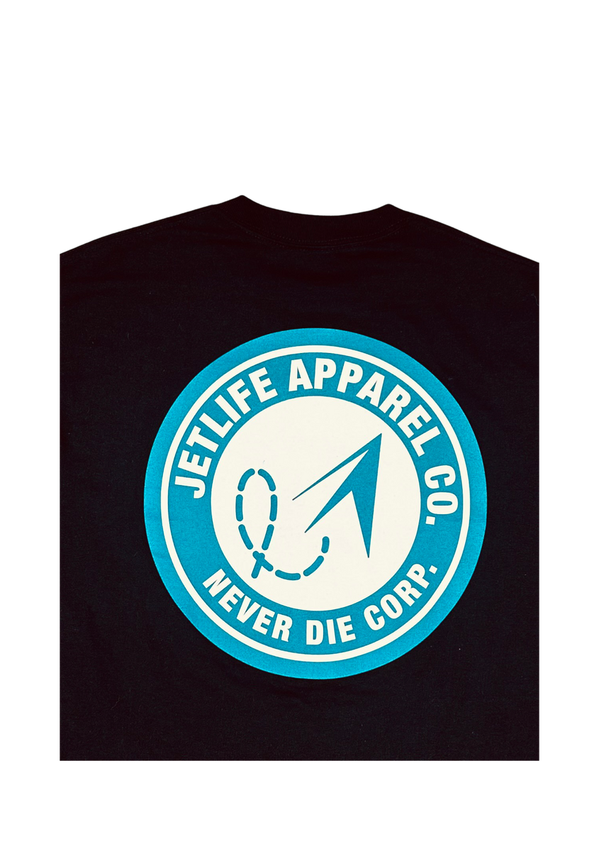 Jet Life "SMOKE TRAILS" S/S [BLACK] JET LIFE APPAREL