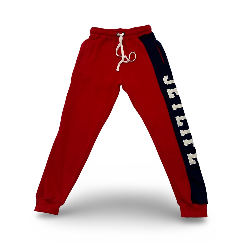 JET LIFE BILLS SWEATPANTS [RED/BLUE] – JET LIFE APPAREL