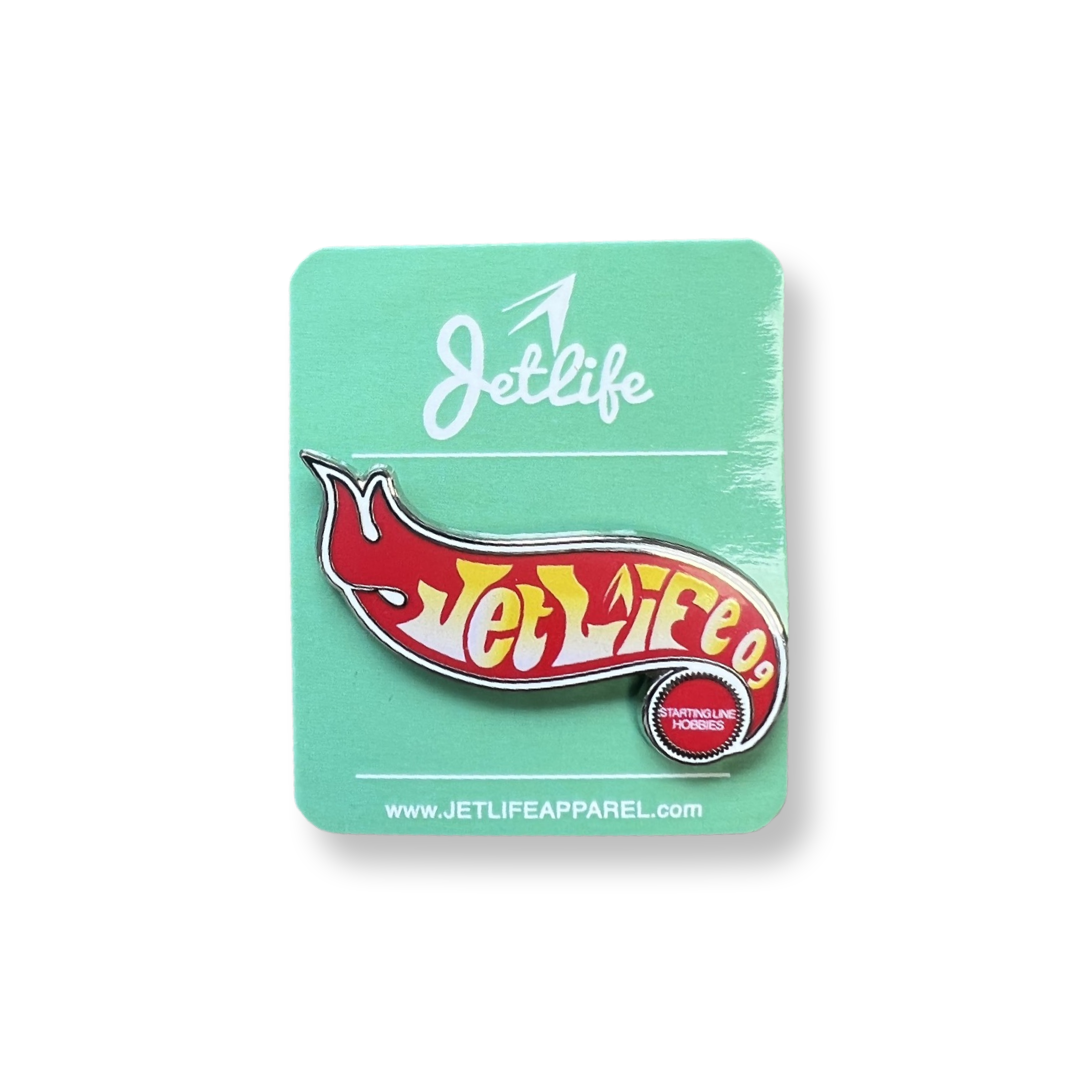 JET LIFE PIN "HOT WHEELS"