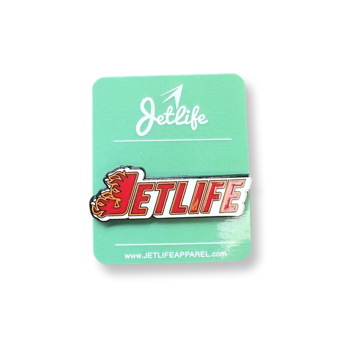 JET LIFE PIN "FLAMES"