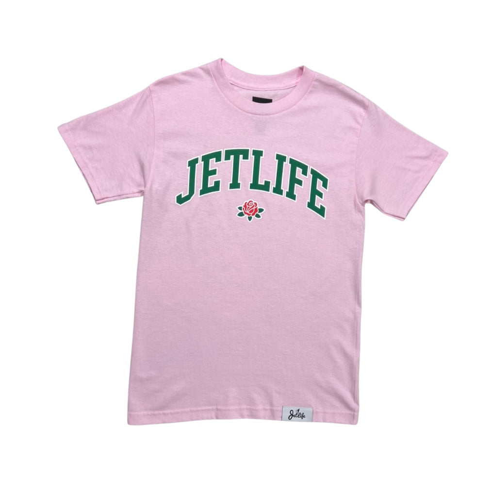 Jet Life "UNIVERSITY" S/S [PINK] JET LIFE APPAREL