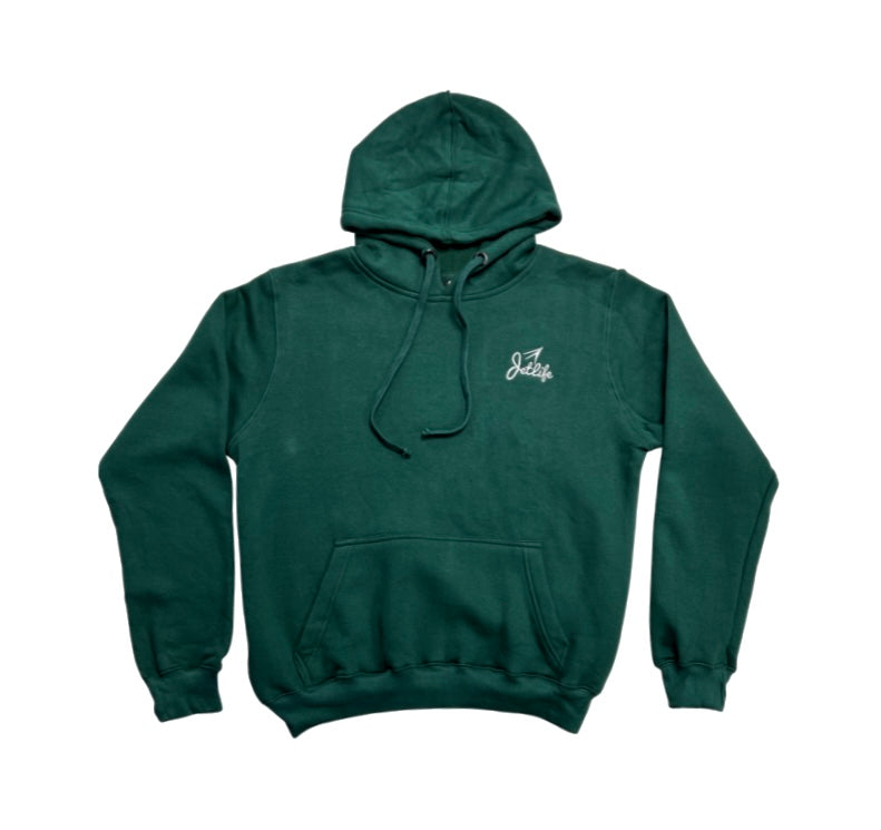 Pine green champion online hoodie