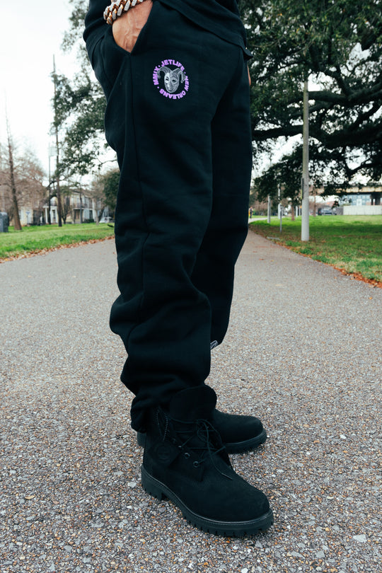 Jet Life "TROPHY LIFE" SWEATPANTS [BLACK]