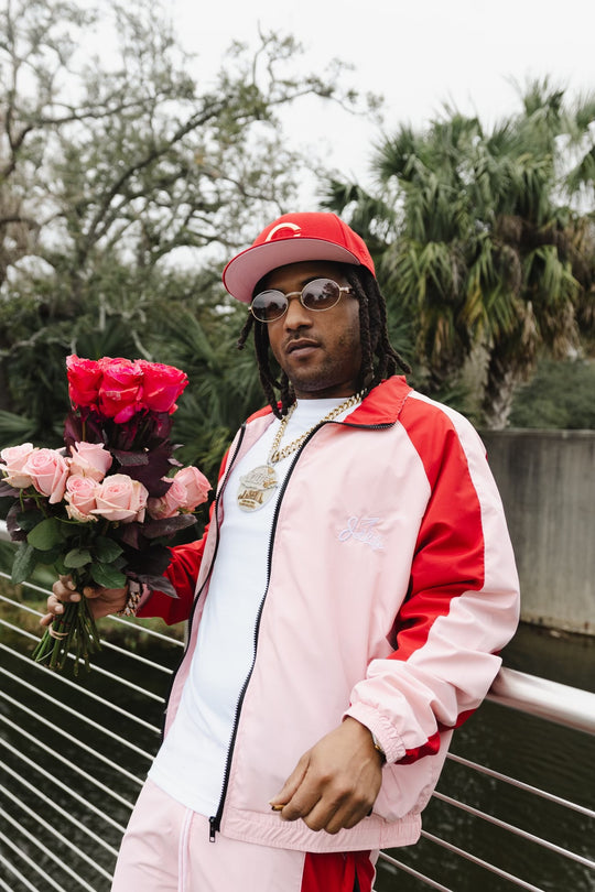 JET LIFE TRACK JACKET [PINK/RED]