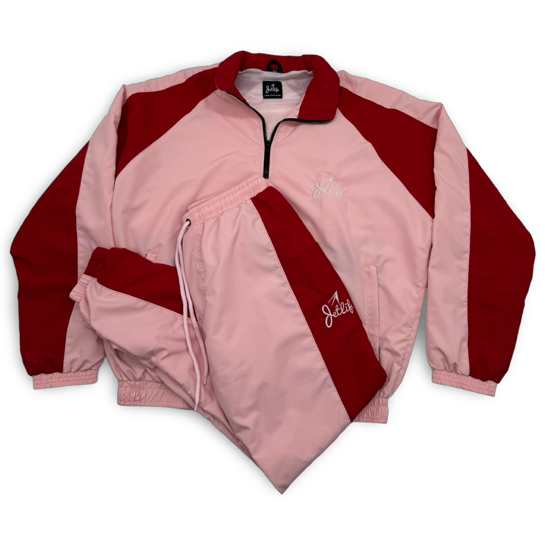 JET LIFE TRACK JACKET [PINK/RED]