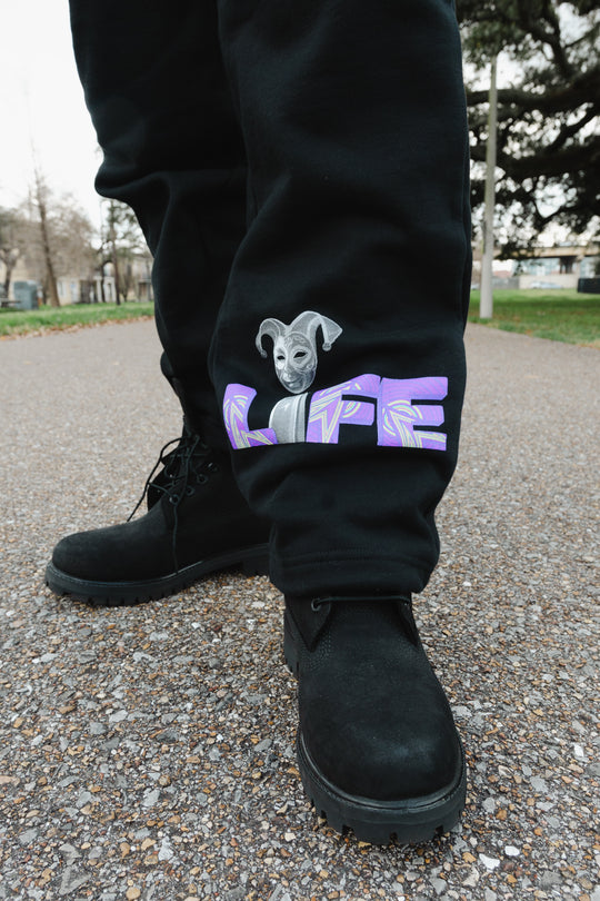 Jet Life "TROPHY LIFE" SWEATPANTS [BLACK]