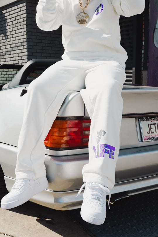 Jet Life "TROPHY LIFE" SWEATPANTS [BONE]