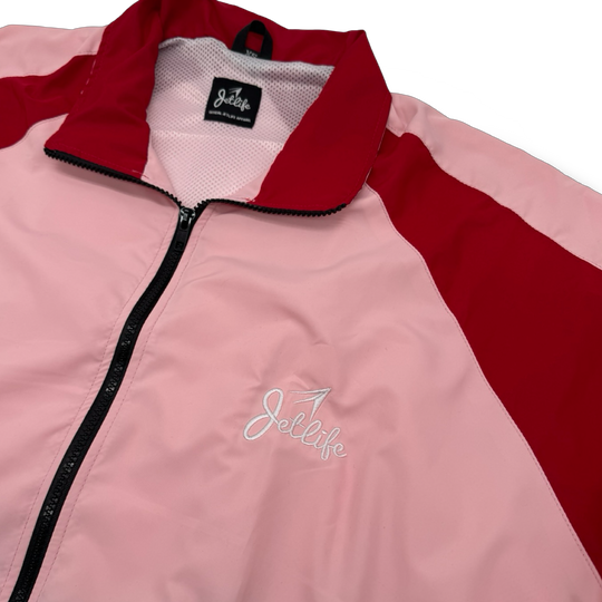 JET LIFE TRACK JACKET [PINK/RED]