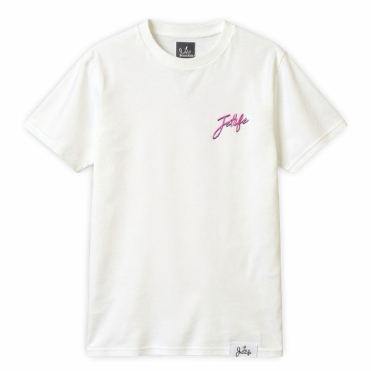 Jet Life "MIAMI VICE" S/S [WHITE]