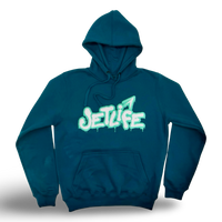 Jet Life "GRAFFITI" HOODIE [TEAL/GREEN]