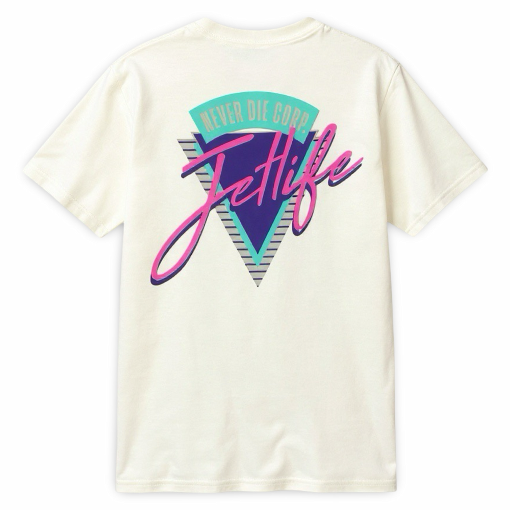 Jet Life "MIAMI VICE" S/S [WHITE]
