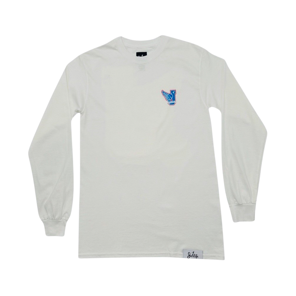 Jet Life "TRACK & FIELD" L/S [WHITE]