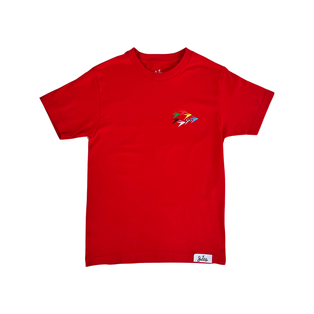 JET LIFE X NASCAR "SPEEDWAY" S/S [RED]