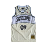 JET LIFE "TWINJETTZZ" BASKETBALL JERSEY [CREAM]