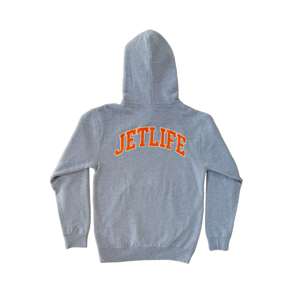 JET LIFE "PEP RALLY" HOODIE [HEATHER]