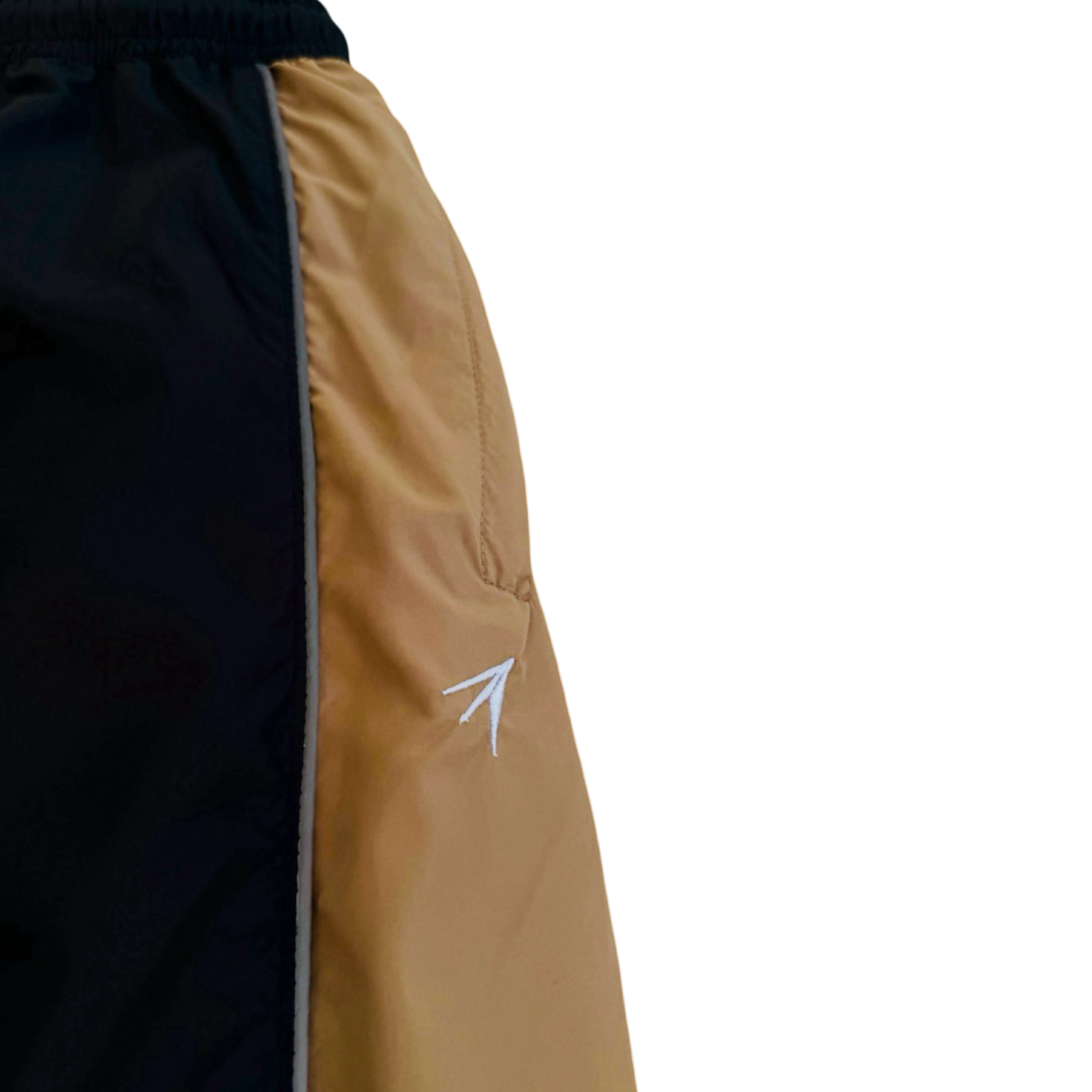 JET LIFE TRACK PANTS [Black/Gold]