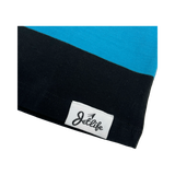 JET LIFE " BIG STRIPES" PREMIUM  [BLACK & TURQUOISE]