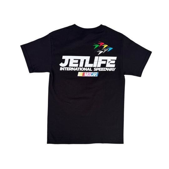 JET LIFE X NASCAR "SPEEDWAY" S/S [BLACK]