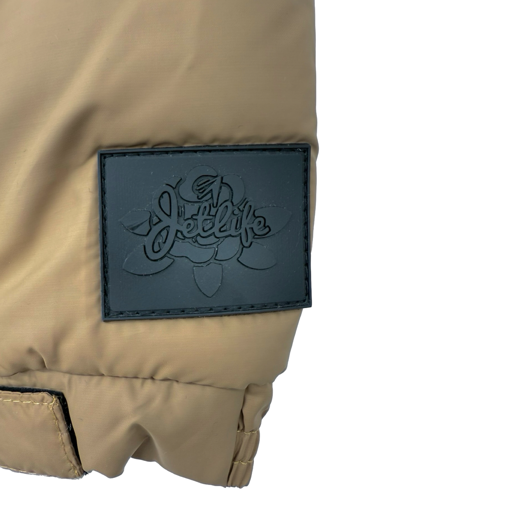 JET LIFE "PUFFER" JACKET [TAN]