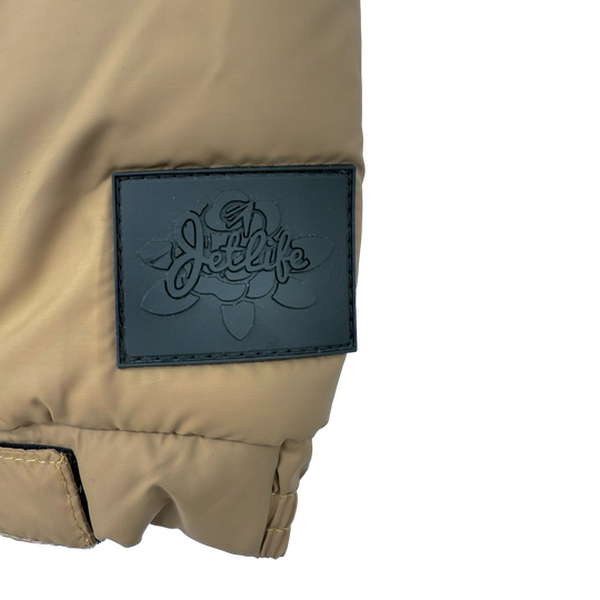 JET LIFE "PUFFER" JACKET [TAN]