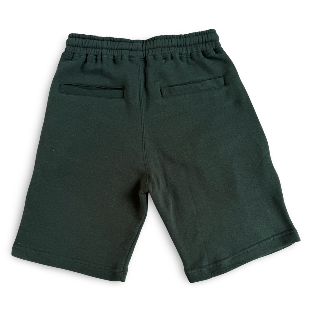 JET LIFE SPORTS "FOREST GREEN" COTTON SHORTS