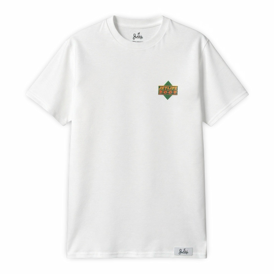 Jet Life "UPPER JET" S/S [WHITE]