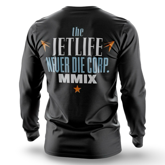 Jet Life "CORPORATE" L/S [BLACK]