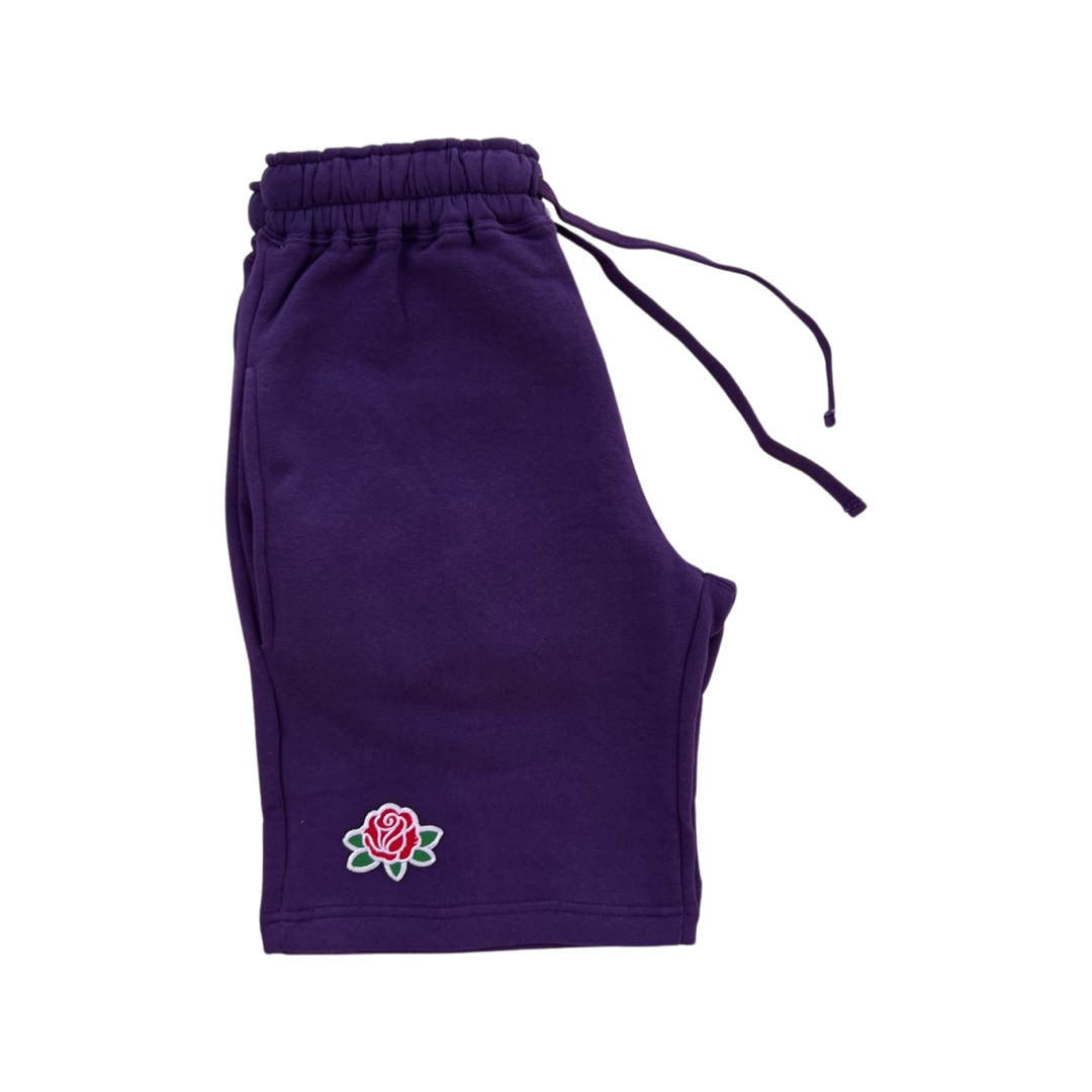 JET LIFE SPORTS "PURPLE" COTTON SHORTS