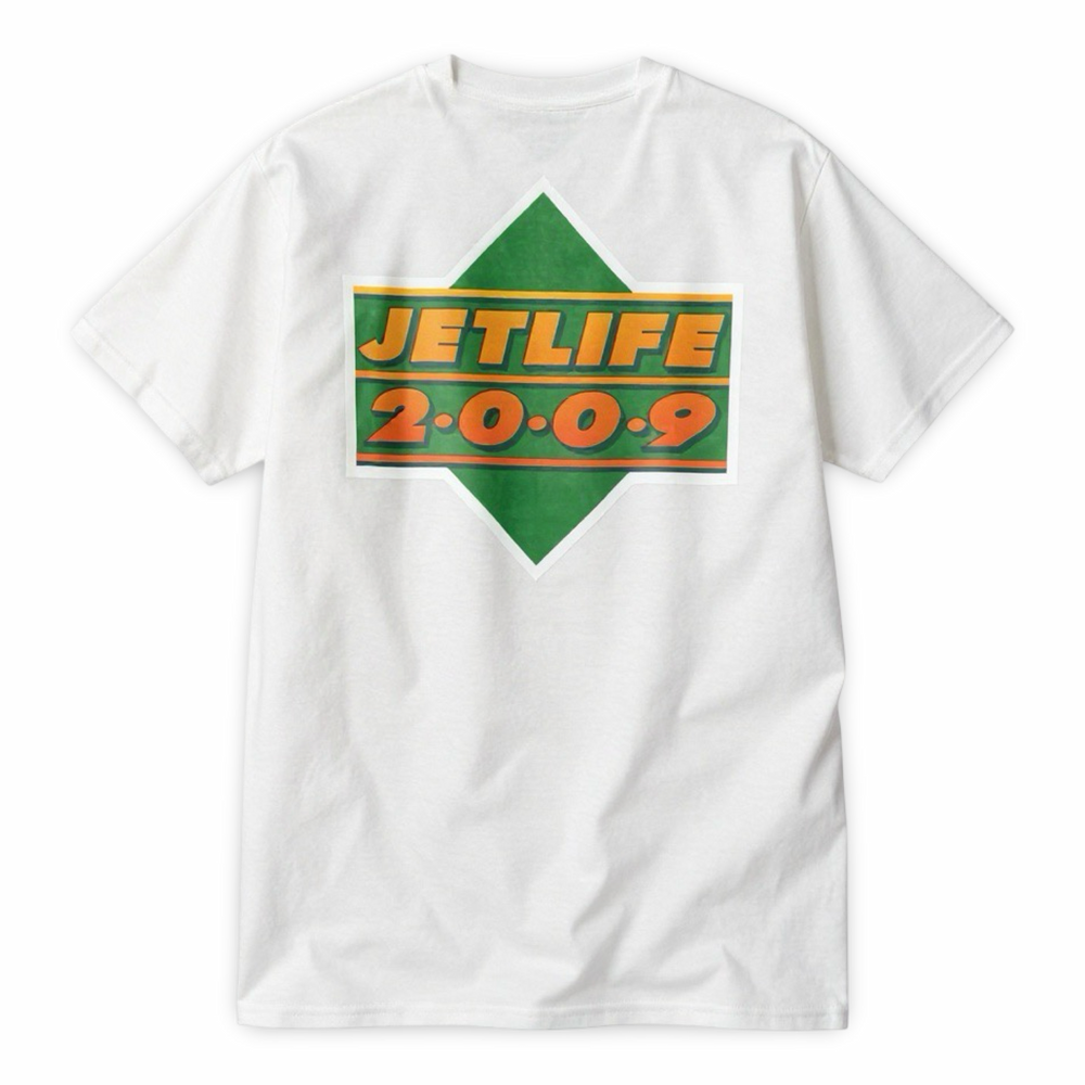 Jet Life "UPPER JET" S/S [WHITE]