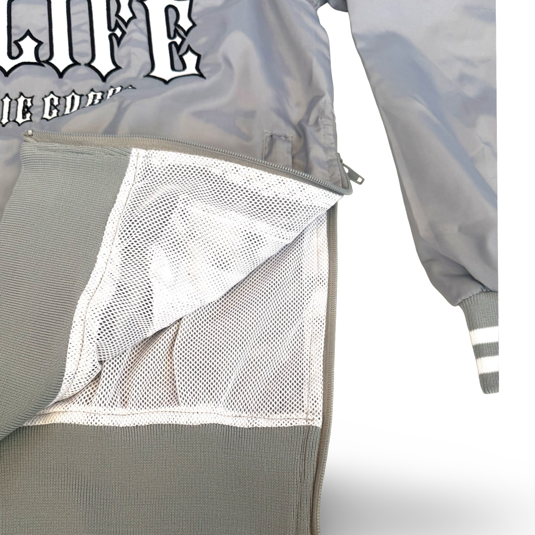 Jet Life "EYL" Track Pullover [SILVER]