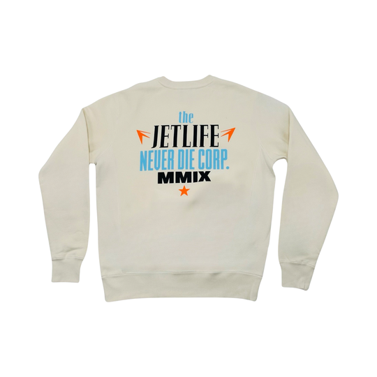 JET LIFE "CORPORATE" SWEATER [BONE]