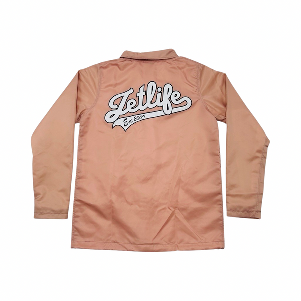 Pink sales coach jacket