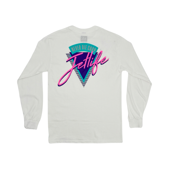 Jet Life "MIAMI VICE" L/S [WHITE]