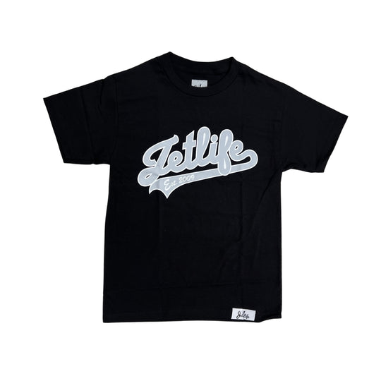 JET LIFE Home Plate S/S [BLACK/GRAY]