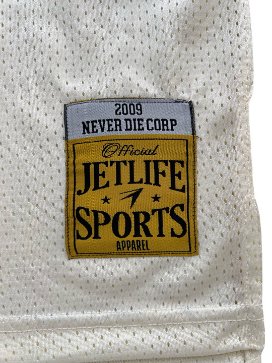 JET LIFE "TWINJETTZZ" BASKETBALL JERSEY [CREAM]