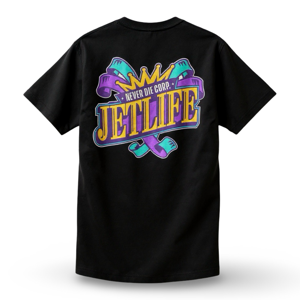 JET LIFE "PARADE SEASON" TEE [BLACK]