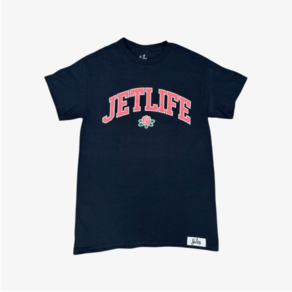 Jet Life "UNIVERSITY" S/S [BLACK]