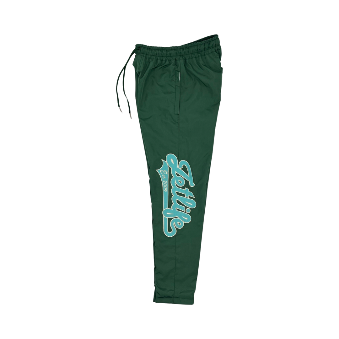 Jet Life "Signature" Track Pants [SPRING GREEN]