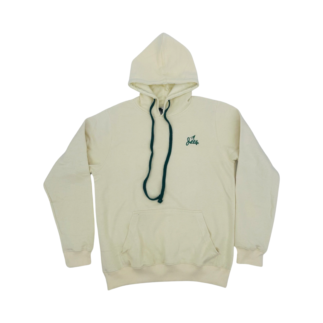 JET LIFE LIGHT WEIGHT "SPRING CLEAN" HOODIE | "CREAM"