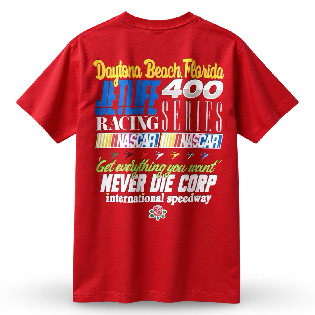 JET LIFE X NASCAR "DAYTONA" S/S [RED]