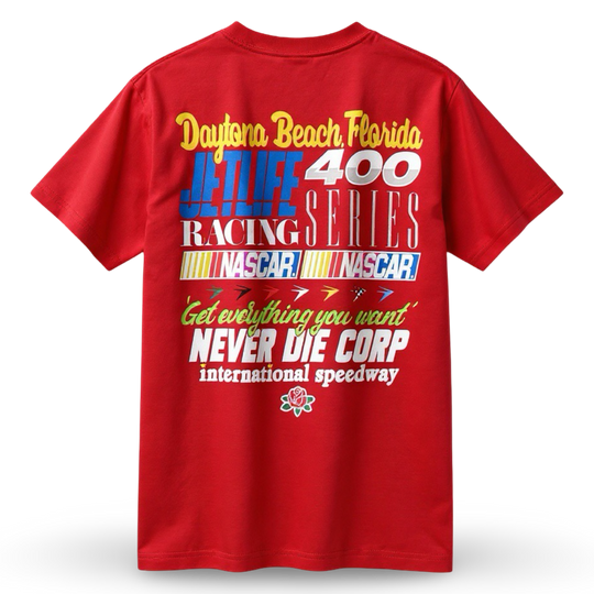 JET LIFE X NASCAR "DAYTONA" S/S [RED]
