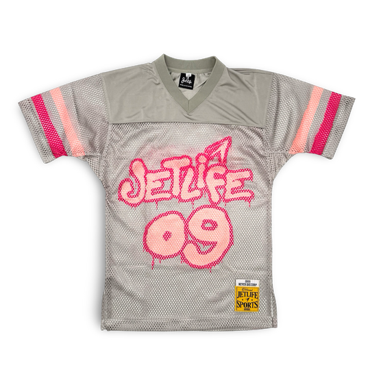 JET LIFE GRAFFITI LIFER JERSEY [GREY]