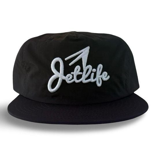 JET LIFE “PRIMARY STUNTERS” NYLON SNAPBACK [BLACK]