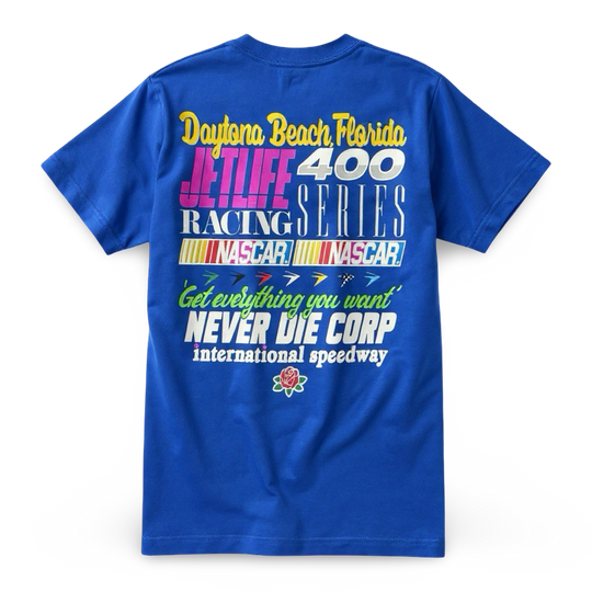 JET LIFE X NASCAR "DAYTONA" S/S [ROYAL]