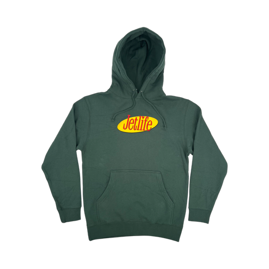 JET LIFE "SEINFELD" HOODIE [ALPINE GREEN]