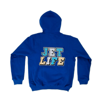 Jet Life  "BOX" HOODIE [ROYAL BLUE]