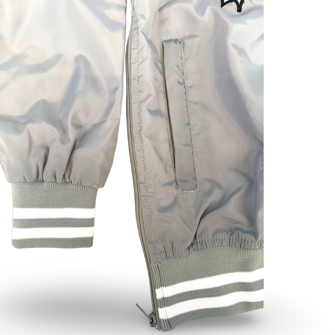 Jet Life "EYL" Track Pullover [SILVER]