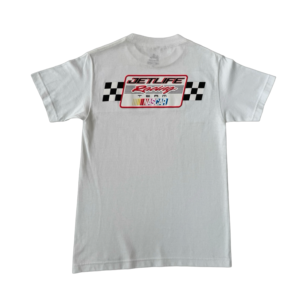 JET LIFE X NASCAR "RACING TEAM" S/S [WHITE]