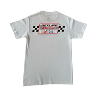 JET LIFE X NASCAR "RACING TEAM" S/S [WHITE]