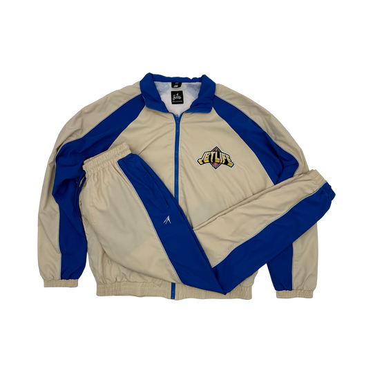 JET LIFE TRACK JACKET [BLUE/CREAM]